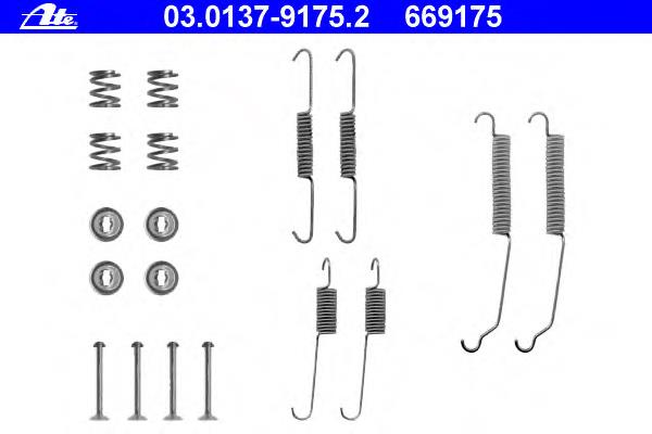 Kit de montagem das sapatas traseiras de tambor Peugeot/Citroen 430852 preço, a partir de 9,05 USD