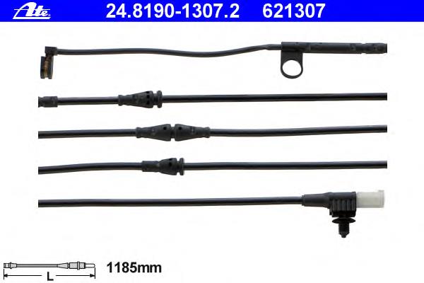 Sensor dianteiro de desgaste das sapatas do freio 48917 Febi