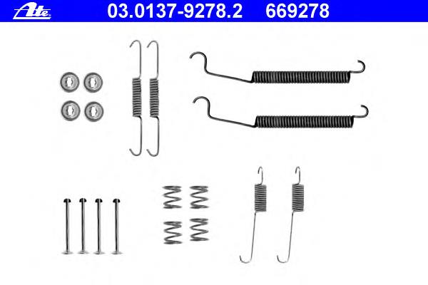 Compre 440263346R Renault (RVI) Kit de montagem das sapatas traseiras de tambor