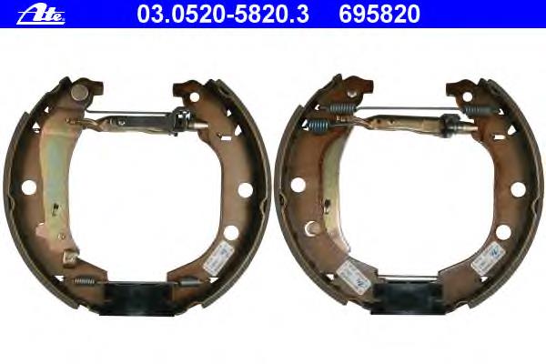 Sapatas do freio traseiras de tambor, montadas com cilindros, kit Peugeot/Citroen 42416W preço, a partir de 142,33 USD