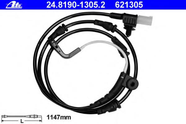 Sensor dianteiro de desgaste das sapatas do freio 001083 Road House