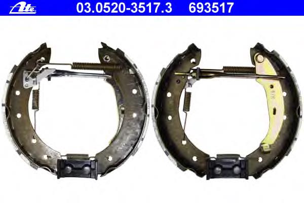 Sapatas do freio traseiras de tambor, montadas com cilindros, kit Renault (RVI) 8671014482 preço, a partir de 85,06 USD