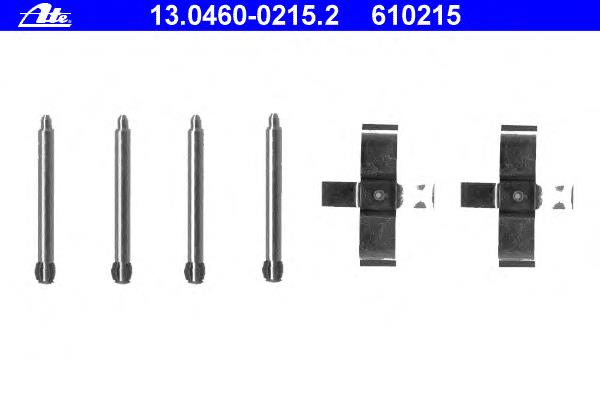 Kit de reparação das sapatas do freio A0004214091 Mercedes
