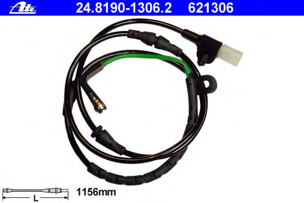 Compre 001084 Road House Sensor traseiro de desgaste das sapatas do freio