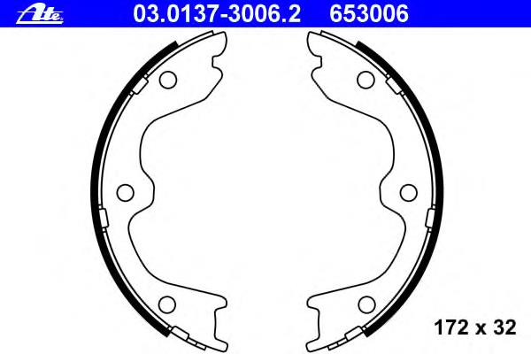 Compre 44060JN00A Nissan/Infiniti Sapatas do freio de estacionamento