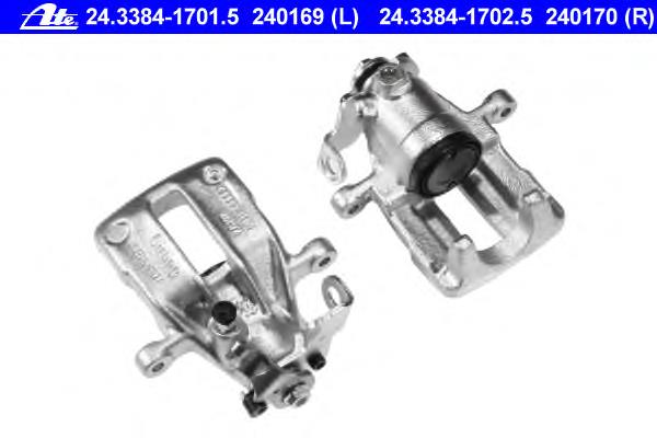 8A0615423 VAG Suporte do freio traseiro esquerdo