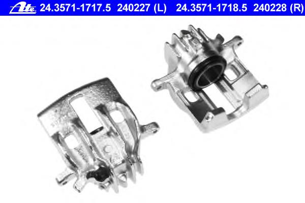 Suporte do freio dianteiro esquerdo 4401A0 Peugeot/Citroen