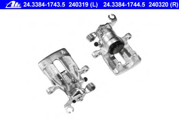 214898 Peugeot/Citroen Suporte do freio traseiro direito