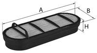 Filtro de ar Mann-Filter CF30100 preço, a partir de 64,58 USD