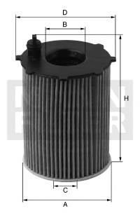 Compre HU7016X Mann-Filter Filtro de óleo