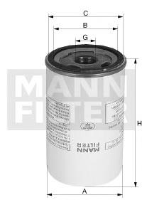 LB9626 Mann-Filter Filtro de secador de ar (separador de umidade e óleo) (TRUCK)