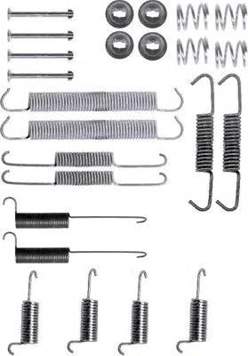 Compre 701698545 VAG Kit de montagem das sapatas traseiras de tambor