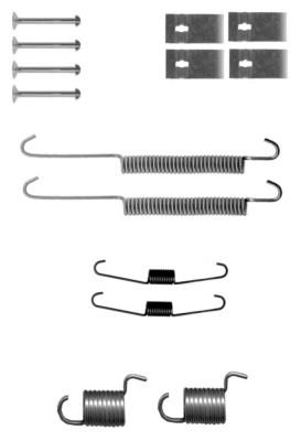 Kit de montagem das sapatas traseiras de tambor Chrysler KGR137757 preço, a partir de 11,39 USD