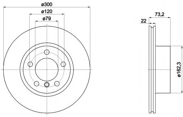 Compre 09C1141X Brembo Disco do freio dianteiro