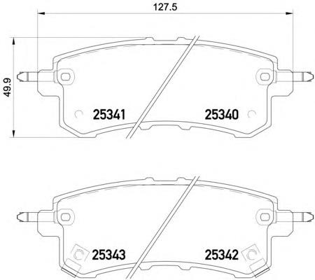 Compre D40601LB0A Nissan/Infiniti Sapatas do freio traseiras de disco