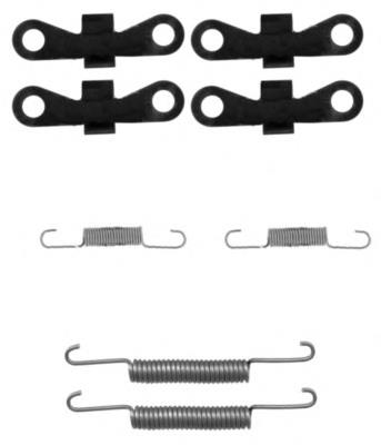 Compre SFK397 TRW Kit de montagem das sapatas traseiras de tambor