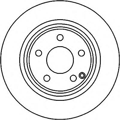 Compre CD7252V Bremsi Disco do freio dianteiro
