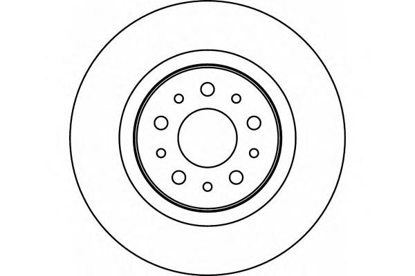 Compre 71770926 Fiat/Alfa/Lancia Disco do freio traseiro