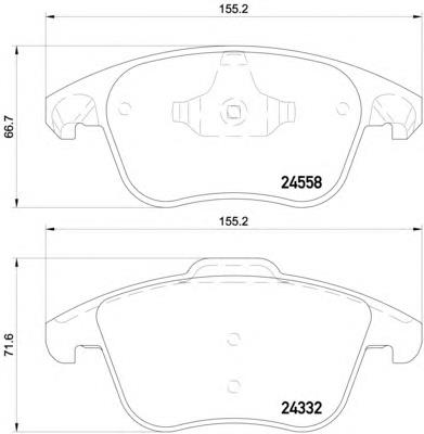 Compre 425397 Peugeot/Citroen Sapatas do freio dianteiras de disco