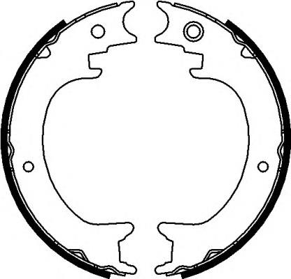 Sapatas do freio de estacionamento Subaru 26694XA00A preço, a partir de 46,43 USD