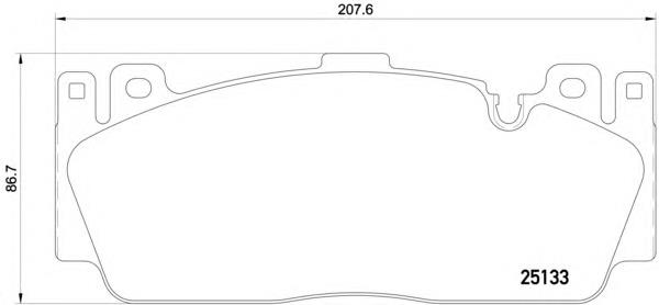 34112284970 BMW Sapatas do freio dianteiras de disco