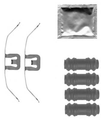 Compre A0009934607 Mercedes Kit de molas de fixação de sapatas de disco dianteiras