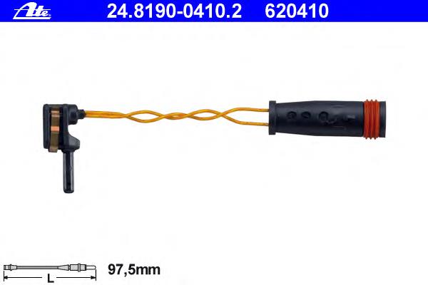 Sensor traseiro de desgaste das sapatas do freio Road House 001039 preço, a partir de 4,02 USD