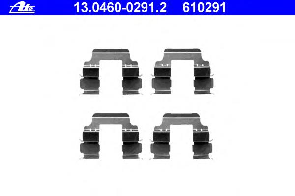 Compre 440832032R Renault (RVI) Kit de molas de fixação de sapatas de disco dianteiras