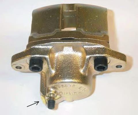 Suporte do freio dianteiro esquerdo 7701499274 Renault (RVI)