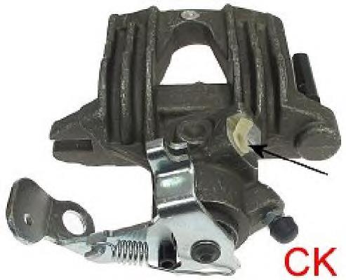 Compre 9196454 Opel Suporte do freio traseiro esquerdo