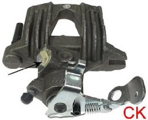 Suporte do freio traseiro direito Bosch 0986474325