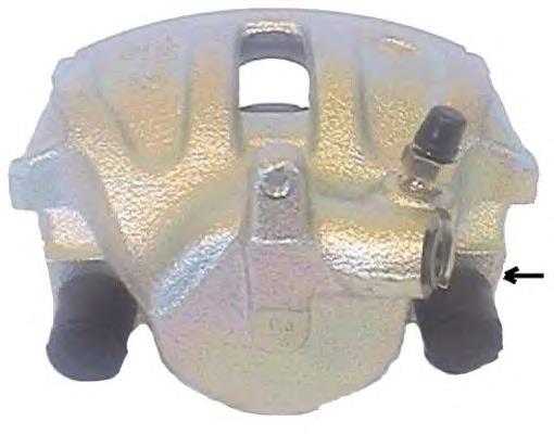 Suporte do freio traseiro direito A0024201183 Mercedes