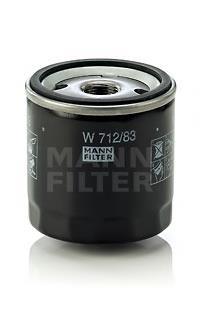 W71283 Mann-Filter Filtro de óleo