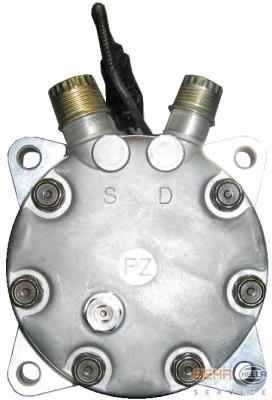 Compressor de aparelho de ar condicionado 813009 VALEO