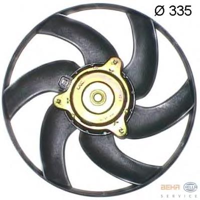 Ventilador elétrico de esfriamento montado (motor + roda de aletas) Peugeot/Citroen 1250F1 preço, a partir de 93,04 USD