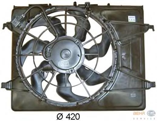 Difusor do radiador de esfriamento, montado com motor e roda de aletas Hyundai/Kia 253802H050 preço, a partir de 89,57 USD