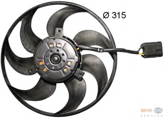 Ventilador elétrico de esfriamento montado (motor + roda de aletas) Nissens 850072 preço, a partir de 80,16 USD