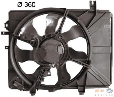 Difusor do radiador de esfriamento, montado com motor e roda de aletas Hyundai/Kia 253801C050 preço, a partir de 57,89 USD