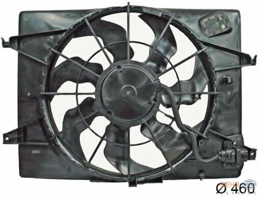 Difusor do radiador de esfriamento, montado com motor e roda de aletas NRF 47903 preço, a partir de 140,76 USD