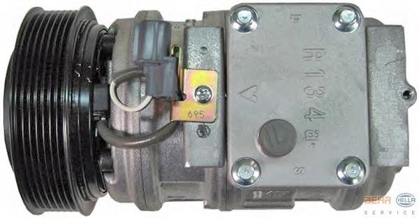 Compressor de aparelho de ar condicionado JPB101330 Land Rover