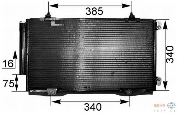 Radiador de aparelho de ar condicionado Toyota 8845005010 preço, a partir de 118,03 USD