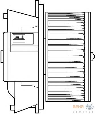 FT8438 AVA Motor de ventilador de forno (de aquecedor de salão)