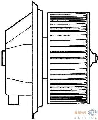 Compre 0060809087 Fiat/Alfa/Lancia Motor de ventilador de forno (de aquecedor de salão)