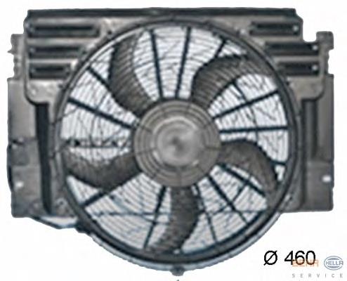 Difusor do radiador de aparelho de ar condicionado, montado com roda de aletas e o motor BMW 64546921940 preço, a partir de 282,00 USD