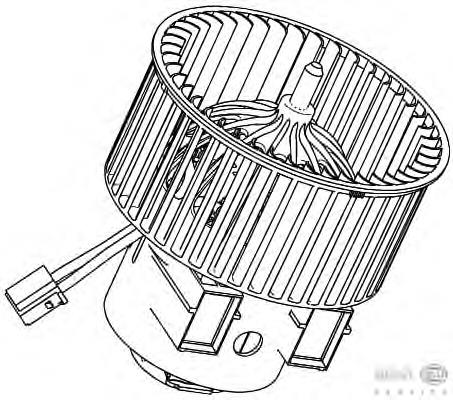 Motor de ventilador de forno (de aquecedor de salão) Volvo 31291517 preço, a partir de 63,42 USD
