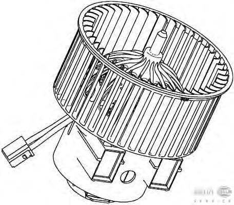 31291517 Volvo Motor de ventilador de forno (de aquecedor de salão)