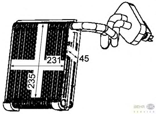 Vaporizador de aparelho de ar condicionado Mahle Original AE111000P preço, a partir de 69,81 USD