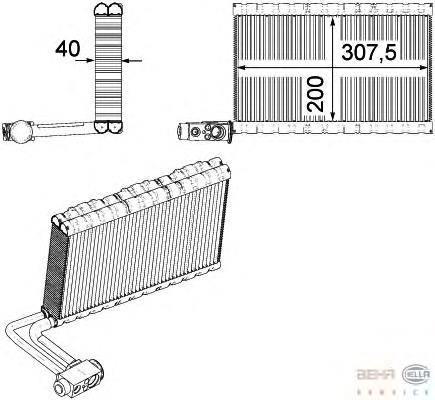 Vaporizador de aparelho de ar condicionado Renault Trucks TRUCK PREMIUM   ao melhor preço