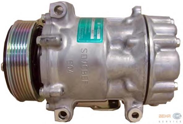 Compressor de aparelho de ar condicionado 1618057980 Peugeot/Citroen