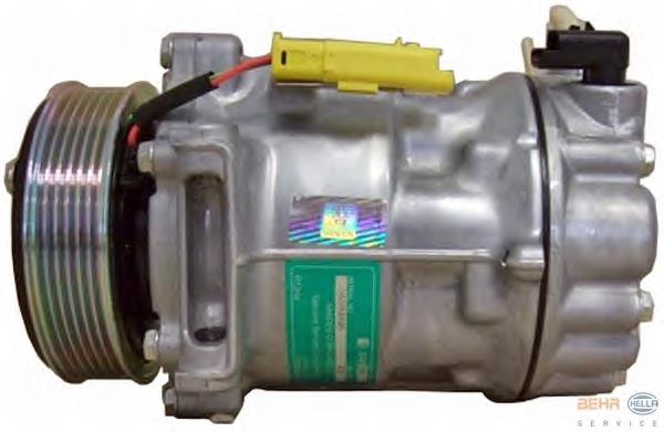Compressor de aparelho de ar condicionado 1631896880 Peugeot/Citroen